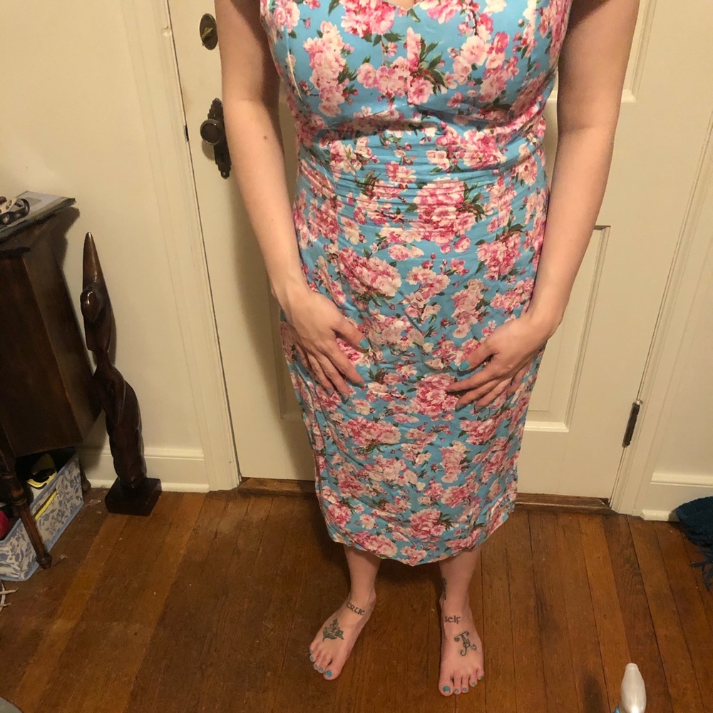 Beautiful Bernie Dexter floral dress